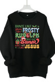 Love Like Jesus Christmas Print Graphic Sweatshirt