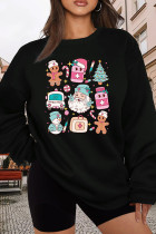 Nurse Christmas Print Graphic Sweatshirt