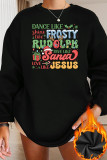 Love Like Jesus Christmas Print Graphic Sweatshirt