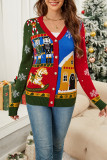 Christmas Knitting Cardigan 