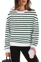 Stripes Long Sleeves Sweatshirt 