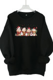 Snowman Coffee Vintage Christmas Graphic Sweatshirt