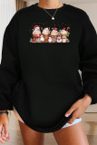 Snowman Coffee Vintage Christmas Graphic Sweatshirt