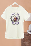 Cold Like My Soul Print Graphic Top