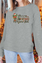This is My Christmas Pajama Shirt Long Sleeve Sweatshirts