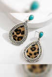 Bohemia Leopard Turquoise Earrings 
