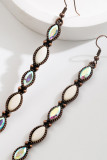 Bohemia Leopard Turquoise Earrings 