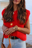 Sleeveless Knitting Vest 