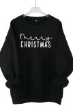 Christmas Print Graphic Sweatshirt