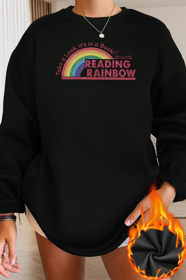 Reading Rainbow Shirt Graphic Sweatshirt