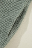 Laurel Green Waffle Knit Open Front Cardigan