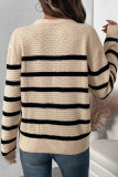 Stripes Knitting Sweater 