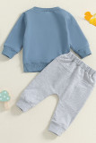 Letter Print 2PCS Kids Set 