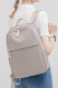 PU Leather Zipper Backpack