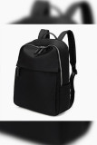 PU Leather Zipper Backpack