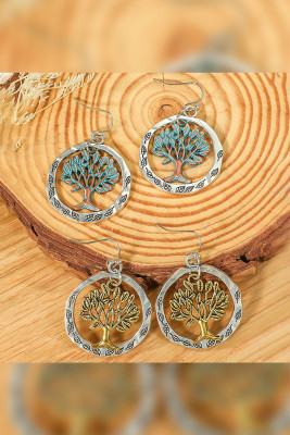 Bohemia Alloy Tree Earrings 