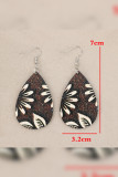 Daisy Wooden Earrings