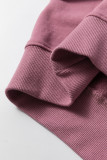 Valerian Plain Drop Shoulder Crewneck Pullover Sweatshirt