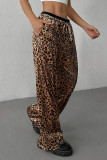 Leopard Wide Leg Pants 