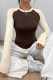 Colorblock Raglan Sleeves Top 