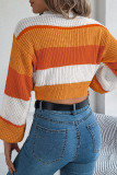 Colorbloc Knitting Sweater 