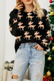Christmas Reindeer Knitting Sweater 