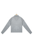 Solid Color Pockets Front Open Cardigan 