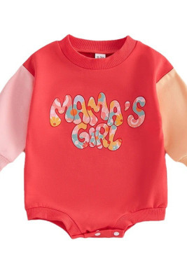 Mama's Girl COlorblock Romper 