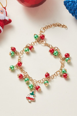 Christmas Beads Bracelet 