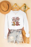 New Year 2025  Print Graphic Sweatshirt