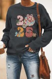 New Year 2025  Print Graphic Sweatshirt