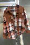 Plaid Corduroy Shacket 