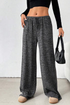 Stripe Wide Leg High Waist Pants 