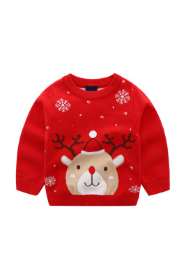 Christmas Jacquard Kids Sweater 