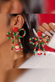 Christmas Colorful Beads Earrings 
