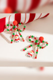 Christmas Colorful Beads Earrings 