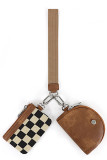 Plaid Two Pieces Purse Set 