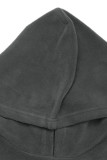 Butterfly Pattern Fleece Hoodie Sweatshirt 