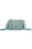 Bohemia PU Leather Tassel Crossbody Bag 