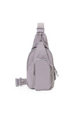 Solid Color Shoulder Chest Bag 
