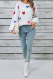 Valentine Heart Knitting Sweater