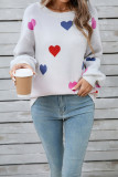 Valentine Heart Knitting Sweater