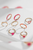 Valentine Day Rings Set 