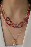 Valentine Day Heart Necklace 