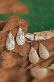 Western Boho Cactus Earrings 