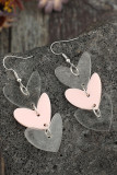 Valentine Heart Acrylic Earrings 