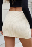 Knitting Skirt Sweater Dress 