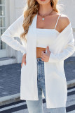 Front Open Knitting Cardigan 