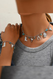 Western Cowgirl Necklace and Bracelet Set 