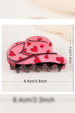 Valentine Acrylic Hair Clip